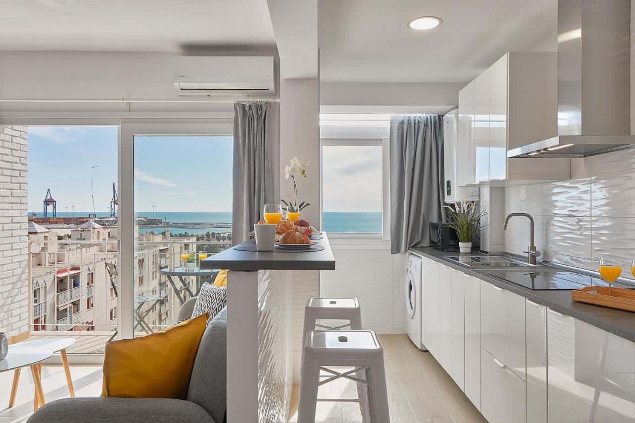 Apartmán Sea Horizon Màlaga Exteriér fotografie