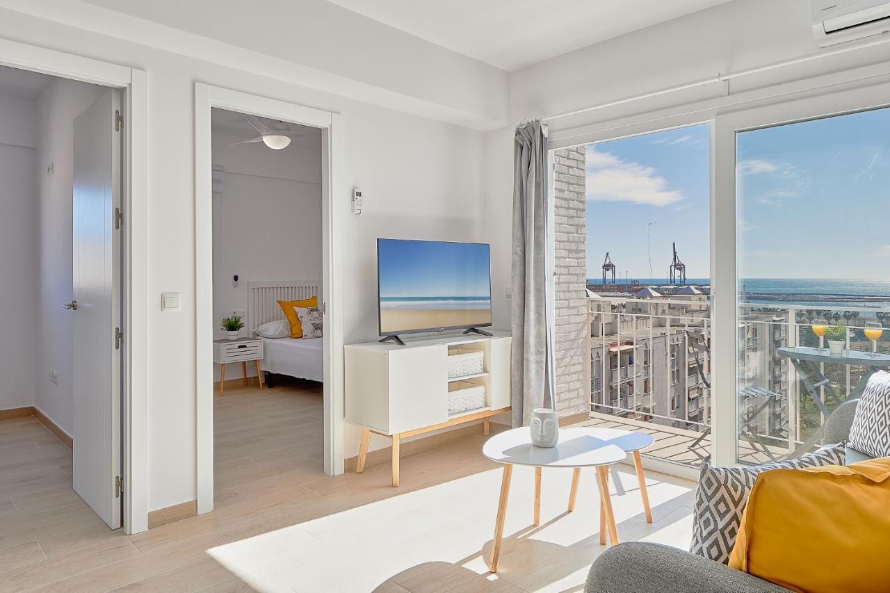 Apartmán Sea Horizon Màlaga Exteriér fotografie